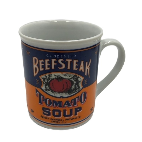Vintage 1994 Condensed Beefsteak Tomato Soup 125th Anniversary Mug Collectible - Picture 1 of 13